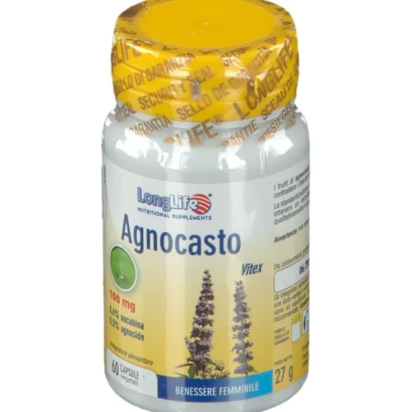 LONGLIFE AGNOCASTO 60 CAPSULE VEGETALI