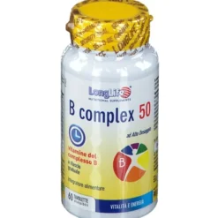 LONGLIFE B COMPLEX 50 RILASCIO GRADUALE 60 TAVOLETTE DIVISIBILI