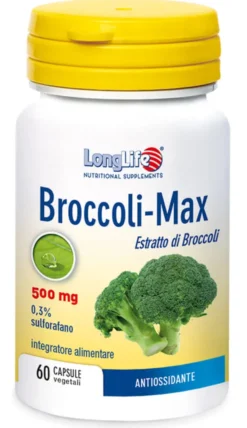 LONGLIFE BROCCOLI-MAX 60 CAPSULE SENZA GLUTINE