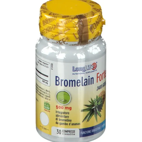 LONGLIFE BROMELAIN FORTE 30 COMPRESSE
