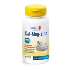 LONGLIFE CAL-MAG-ZINC 60 TAVOLETTE RIVESTITE SENZA GLUTINE