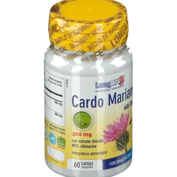 LONGLIFE CARDO MARIANO 60 CAPSULE VEGETALI