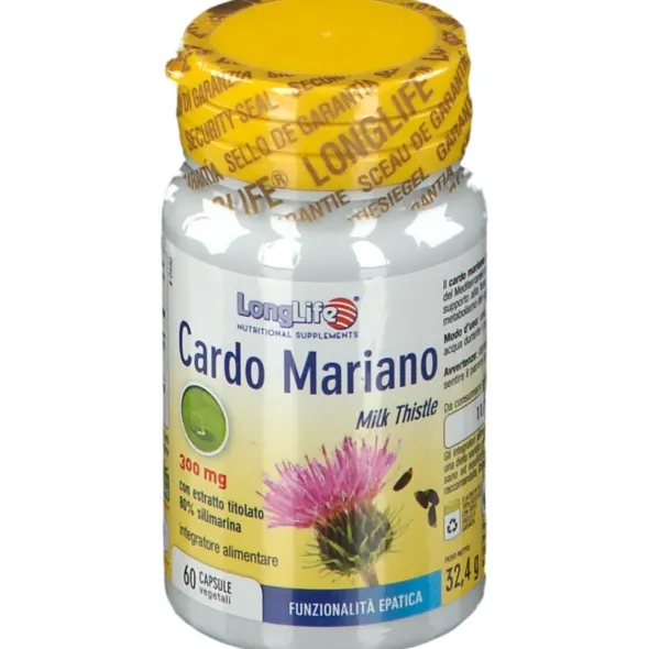 LONGLIFE CARDO MARIANO 60 CAPSULE VEGETALI