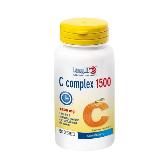 LONGLIFE C COMPLEX 1500 50 TAVOLETTE DIVISIBILI SENZA GLUTINE