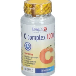 LONGLIFE C COMPLEX 1000 60 TAVOLETTE RIVESTITE SENZA GLUTINE