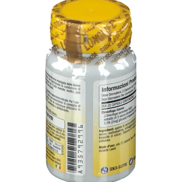 LONGLIFE CIMICIFUGA 60 CAPSULE VEGETALI
