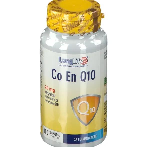 LONGLIFE CO EN Q10 20MG 100 COMPRESSE RIVESTITE