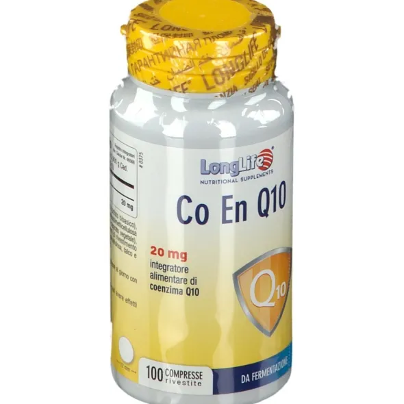 LONGLIFE CO EN Q10 20MG 100 COMPRESSE RIVESTITE