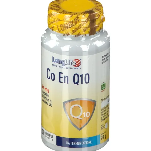 LONGLIFE CO EN Q10 20MG 100 COMPRESSE RIVESTITE