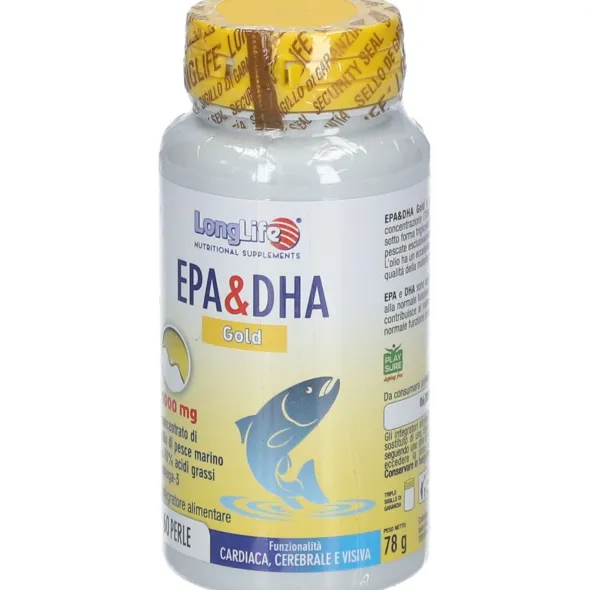 LONGLIFE EPA DHA GOLD 60 PERLE