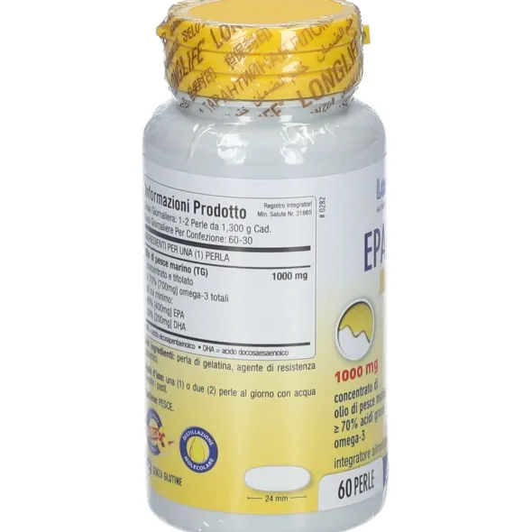 LONGLIFE EPA DHA GOLD 60 PERLE