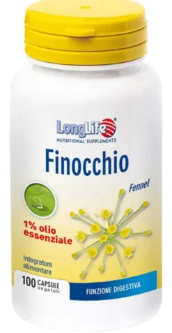 LONGLIFE FINOCCHIO 1% 100 CAPSULE VEGETALI