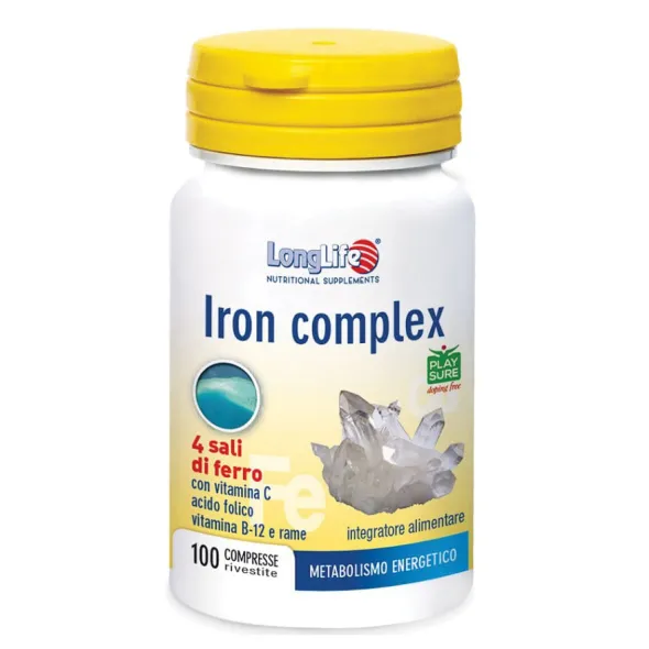 LONGLIFE IRON COMPLEX 100 COMPRESSE RIVESTITE