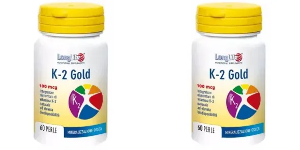 LONGLIFE K-2 GOLD 60 PERLE Pack da 2