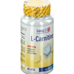 LONGLIFE L-CARNITINE 60 CAPSULE DI GELATINA DA 960 MG