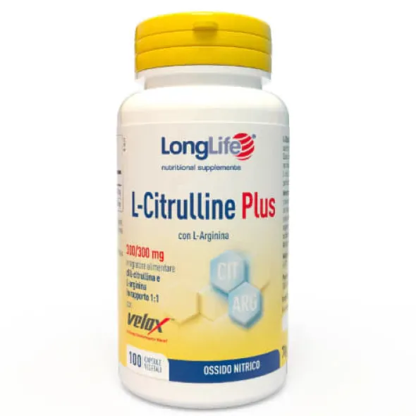 LONGLIFE L-CITRULLINE PLUS 100 CAPSULE VEGETALI