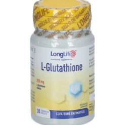 LONGLIFE L-GLUTATHIONE 250 MG 30 COMPRESSE
