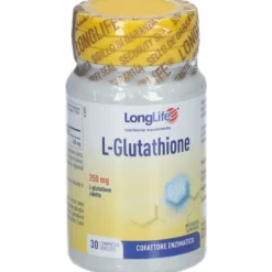 LONGLIFE L-GLUTATHIONE 250 MG 30 COMPRESSE