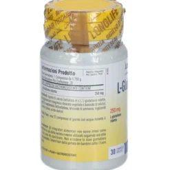 LONGLIFE L-GLUTATHIONE 250 MG 30 COMPRESSE