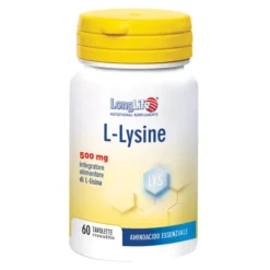 LONGLIFE L-LYSINE 500MG 60 TAVOLETTE RIVESTITE DA 860 MG