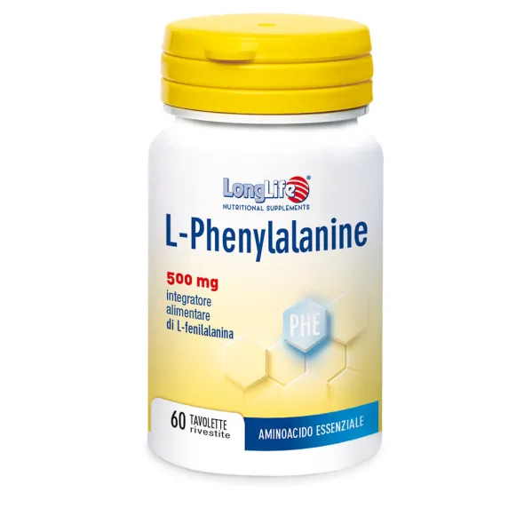 LONGLIFE L-PHENYLALANINE 500 MG 60 TAVOLETTE RIVESTITE DA 900 MG