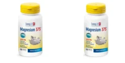 LONGLIFE MAGNESIUM 375 ORIGINAL 375 MG 100 TAVOLETTE Pack da 2