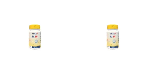 LONGLIFE NAC 600MG 60 CAPSULE Pack da 2