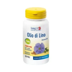 LONGLIFE OLIO DI LINO BIO 50 PERLE DI GELATINA