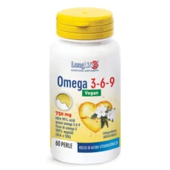 LONGLIFE OMEGA 3-6-9 VEGAN 750 MG 60 PERLE VEGETALI