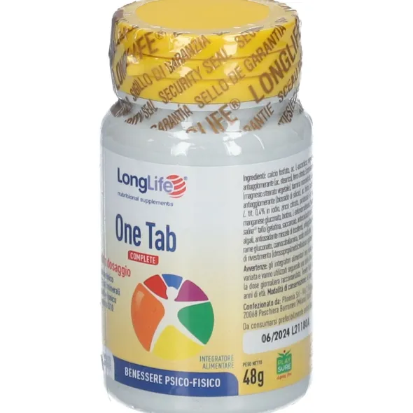 LONGLIFE ONE TAB COMPLETE 30 TAVOLETTE RIVESTITE