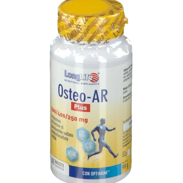 LONGLIFE OSTEO-AR PLUS 60 TAVOLETTE RIVESTITE