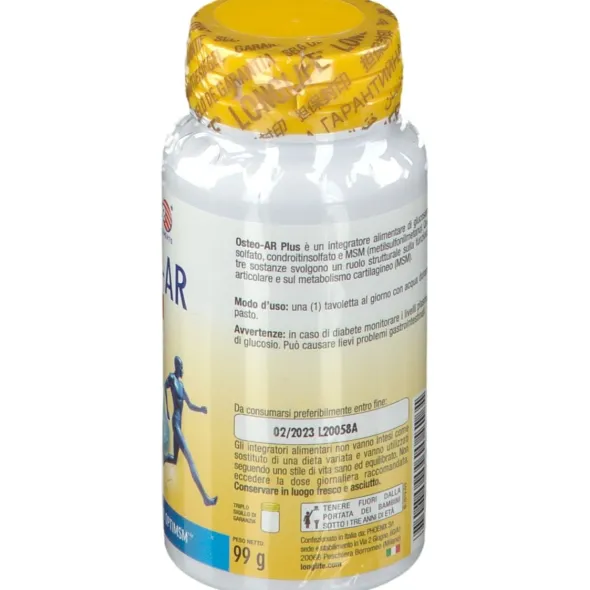 LONGLIFE OSTEO-AR PLUS 60 TAVOLETTE RIVESTITE