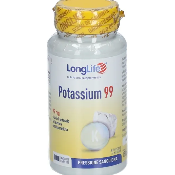 LONGLIFE POTASSIUM 99 100 TAVOLETTE RIVESTITE