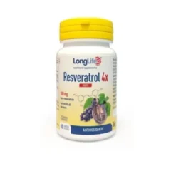 LONGLIFE RESVERATROL 4X FORTE 60 CAPSULE VEGETALI
