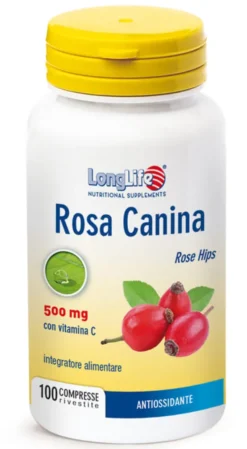 LONGLIFE ROSA CANINA 100 COMPRESSE RIVESTITE