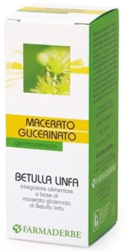 Macerato Glicerinato di Betulla Linfa drenante, 50ml