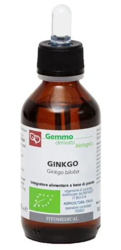Macerato Glicerinato Ginkgo Biloba Bio, 100ml