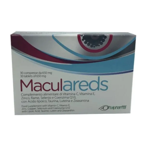 MACULAREDS 30 COMPRESSE DA 650 MG