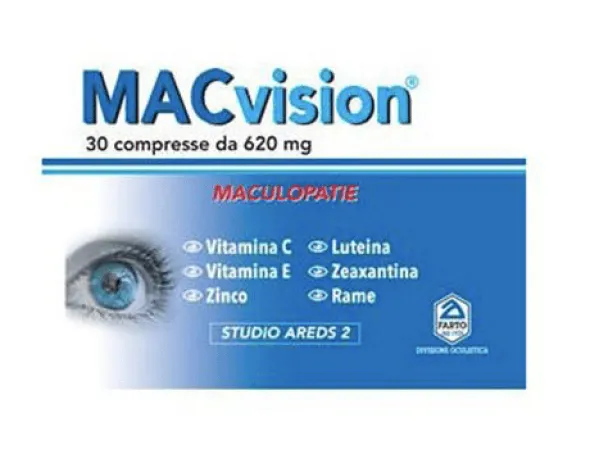 MACVISION 30 COMPRESSE DA 620 MG