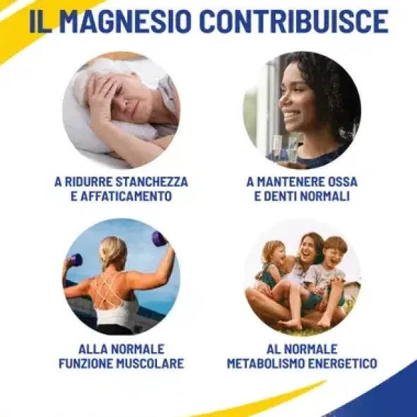 Magnesio con Vitamine Gruppo B 30 Compresse Pack X2