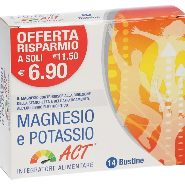 MAGNESIO E POTASSIO ACT 14 BUSTINE