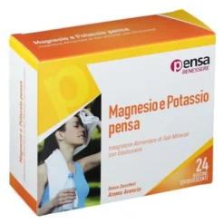 MAGNESIO E POTASSIO ARANCIA PENSA 24 BUSTINE EFFERVESCENTI