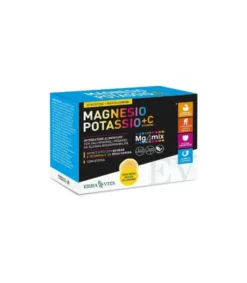 MAGNESIO POTASSIO +C VITAMINA GUSTO LIMONE 20 BUSTINE DA 3,8 G