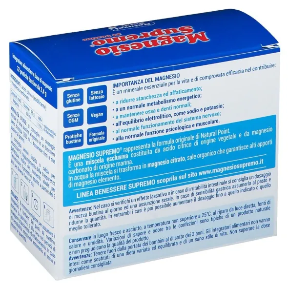 MAGNESIO SUPREMO 32 BUSTINE