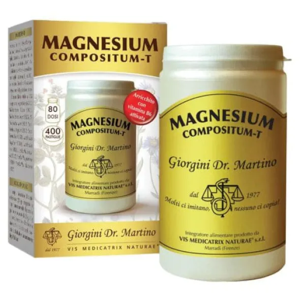 MAGNESIUM COMPOSITUM-T 400 PASTIGLIE
