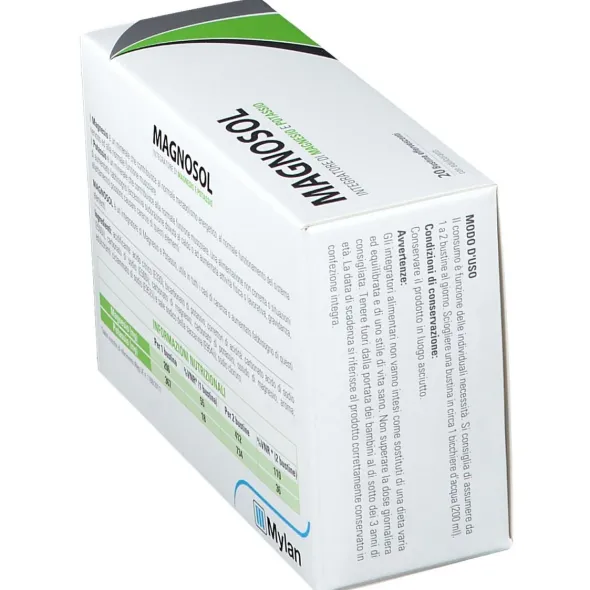 MAGNOSOL 20 BUSTINE EFFERVESCENTI