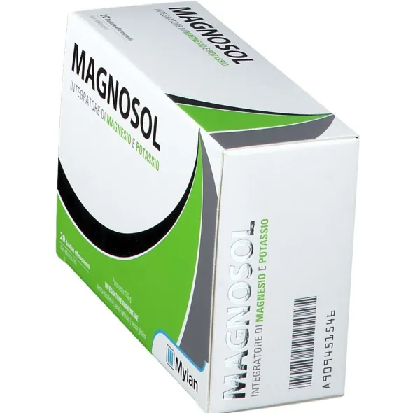 MAGNOSOL 20 BUSTINE EFFERVESCENTI