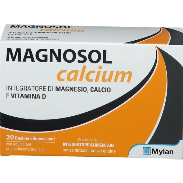 MAGNOSOL CALCIUM POLVERE EFFERVESCENTE 20 BUSTINE