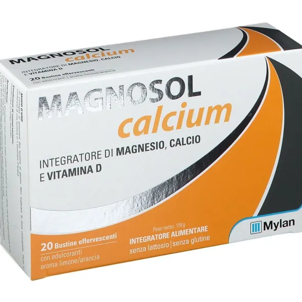 MAGNOSOL CALCIUM POLVERE EFFERVESCENTE 20 BUSTINE