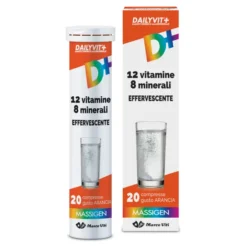 MASSIGEN DAILYVIT 12 VITAMINE 8 MINERALI EFFERVESCENTE 20 COMPRESSE